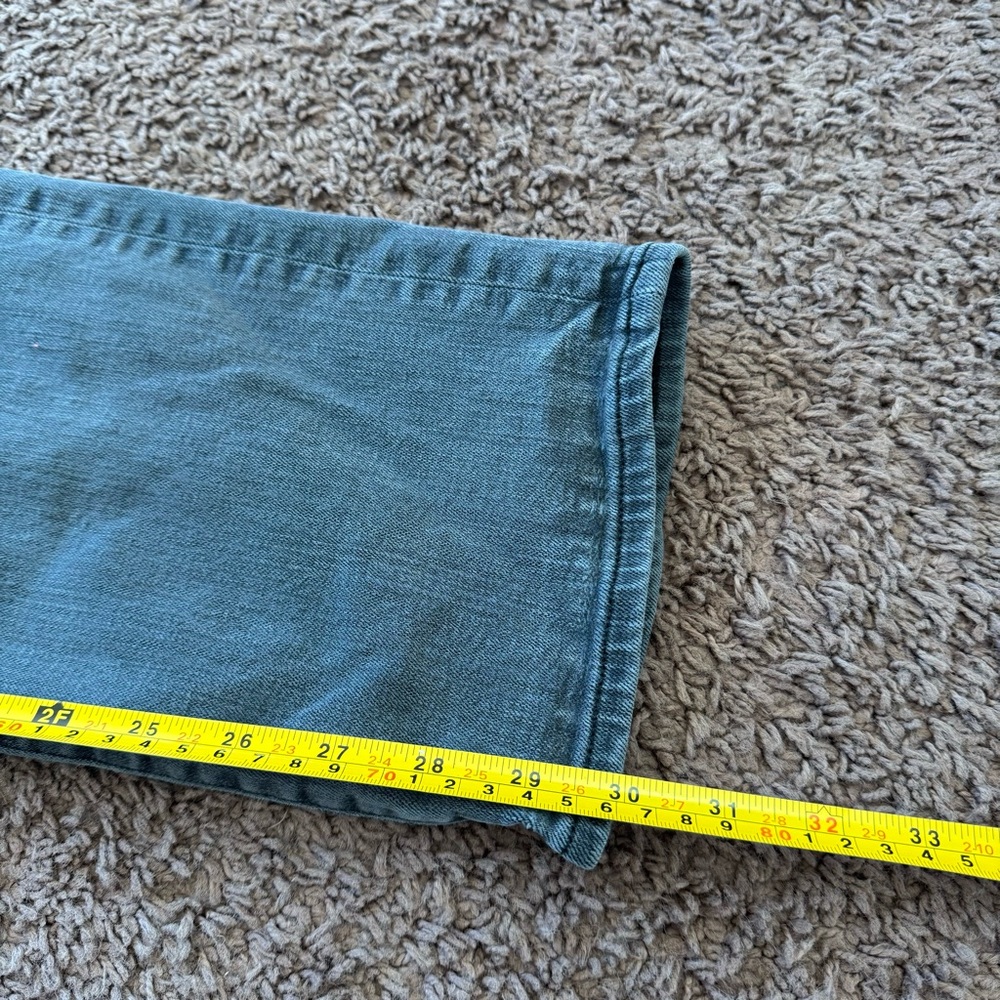 American Eagle Extreme Flex Jeans Gray Distressed Stretch 30 X 32 Actual 30 In - Picture 13 of 13